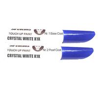 SD COLORS - Kit di riparazione per ritocchi, 12 ml, colore bianco e cristallo, codice K1X bianco
