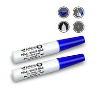 SD COLORS - Kit di riparazione per ritocchi, 12 ml, colore: bianco perla, codice colore QAB bianco