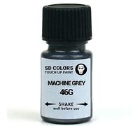 SD COLORS MACHINE GRIGIO 46G New Touch Up Paint 15 ML RIPARAZIONE GRAFFIO CHIP PENNELLO COLORE CODICE 46G MACHINE GRIGIO (solo VERNICI)