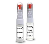 SD COLORS NERO 601 compatibile con FIAT New Touch Up Paint Pen Kit di riparazione 20 ML GRAFFI SPAZZOLA COLORE CODE 601 NERO (VERNICI+LACQUER)