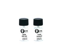 SD COLORS OSTRA GRIGIO METALLICO OPACO N50 NUOVA Vernice per ritocchi 15 ML RIPARAZIONE GRAFFIO PER MOTO (PAINT+LACQUER)