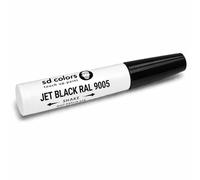 SD COLORS Pennarello Ritocco Vernice RAL 9005 Nero Intenso 12ml Vernice Universale per Riparare Graffi e Scheggiature su Auto, Metallo, Plastica, Legno, Mobili, Biciclette e Superfici Verniciate