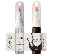 SD COLORS - Pennello magnetico per ritocchi, 20 ML, colore: Grigio