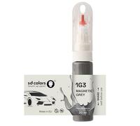 SD COLORS - Pennello per ritocchi grigio magnetico, 1G3, 20 ML, per riparazione graffi (solo vernice)