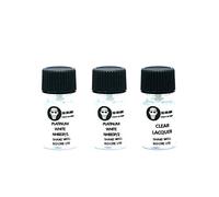 SD COLORS Platinum White NH883P - Penna per ritocchi, kit di riparazione per graffi e scheggiature, 15 ml, codice colore NH883P, bianco platino (vernice + lacca)