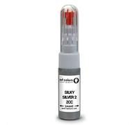 SD COLORS SILKY SILVER 2 ZCC compatibile con SUZUKI New Touch Up Paint Pen Kit di riparazione 20 ML GRAFFIO SPAZZOLA COLORE CODE ZCC SILKY SILVER 2