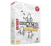 SD GAMES Micro Macro Showdown - Gioco Detective per risolvere i crimini della Città Crime City, 120 Carte con 16 Casi Intriganti, da 1 a 4 Giocatori Consigliato a partire da 10 Anni