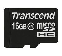SD-Karten CARD microSD Card 16GB Transcend SDHC Cl NUOVO