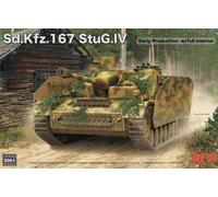 Sd.Kfz.167 StuG.IV Produzione Iniziale Con Interno Completo RYE FIELD MODEL 5061