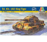 Sd. Kfz. 182 King Tiger Tank Carro Armato Plastic Kit 1:72 Model It7004