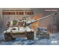 Sd.Kfz. 182 Pz.Kpfw.VI Ausf.B King Tiger Tedesco Ardenne 1944 RYE FIELD MODEL