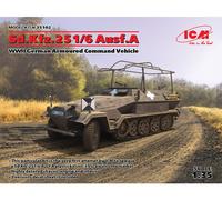 Sd.Kfz.251/6 Ausf.A WWII German Armoured Command Vehicle 1:35 ICM35102 - icm mod