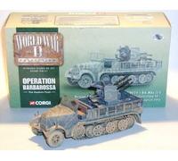SD KFZ 7/1 Krauss-Maffei Con Flak Operazione Barbarossa - CORGI (1:50)
