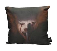 sd merchandaising Cuscino Pennywise Shut Up Square Cushion It (2017) Ufficiale Merchandising Riferimento DD Tessili per la casa, Unisex, per Adulti, Multicolore (Multicolore), Unico