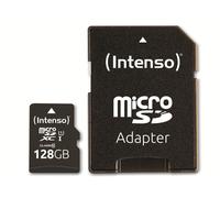 SD MicroSD Card 128GB Intenso SD-HC UHS-I inkl. SD NUOVO