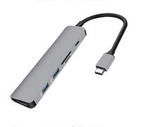 SD/TF trasmissione dati può essere fino a 95 M/S TYEP-C3.0 HUB a 2 porte+lettore di schede 3.0+PD+HDMI+PD(HDMI Six-in-one) Dock Adapter Tecnologia USB3.0 Supporta