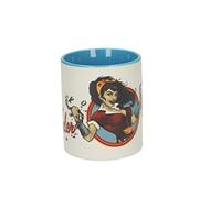 SD Toys, Bianco/Blu, Tazza con Motivo Wonder Woman Catena, Ceramica, 10 x 14 x 12 cm, 10x14x12 cm