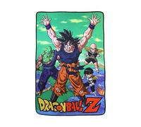 SD TOYS - Coperta in Pile Verde Dragon Ball Z, 100 x 150 cm