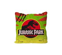 SD TOYS - Cuscino quadrato con logo auto Jurassic Park - Imballaggio sottovuoto - Misure 45 x 45 cm