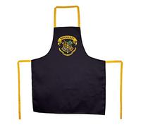 SD Toys Delantal Negro Escudo Stemma di Hogwarts Grembiule Nero di Harry Potter, Único (Pacco da 5) Unisex-Adulto