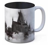 SD TOYS Harry Potter Hogwarts Tazza, Ceramica, Bianco, 8 cm