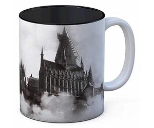 SD TOYS Harry Potter Hogwarts Tazza, Ceramica, Bianco, 8 cm