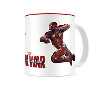 SD toys Marvel Tazza Civil War, Ceramica, Rosso, 10 cm