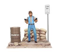 SD TOYS Matt Hunter (Chuck Norris) Set Di Lusso con Diorama, Figura 18 Cm Tough Guy MGM
