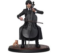 SD TOYS - Statuetta Wednesday con violoncello da 20 cm