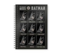 SD toys - Quaderno A5 Batman DC Comics, per Adulti, Unisex, Multicolore, 15 x 21 cm