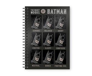 SD toys - Quaderno A5 Batman DC Comics, per Adulti, Unisex, Multicolore, 15 x 21 cm