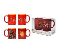 SD TOYS - Sd Giocattoli Sdtwrn21950 Hp Logo Hogwarts Set 2 Tazze Di Harry Potter Di Cristallo