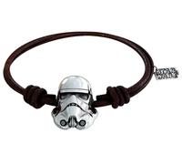 Sd Toys Star Wars Stormtrooper Silver Braccialetto Brwn Lth Braccialetto
