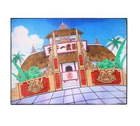 SD TOYS - Tappeto interno - Tenkaichibudokai Dragon Ball - Misure 80 x 60 cm