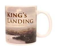 SD TOYS Tazza, Design King's Landing Game of Thrones, Acciaio e Ceramica, Bianco, 9 x 13 x 11 cm