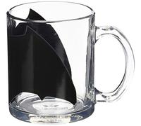 SD Toys - Tazza Termica Universale, Motivo “Batman vs Superman”, in Ceramica, 12 cm, Colore: Nero