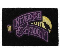 SD TOYS - Zerbino Nevermore Academy di Wednesday - Fibra di cocco e PVC- 60 x 40 cm