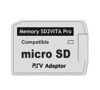 SD2Vita 5.0 Memory Card Adapter, for PS Vita PSVSD Micro-SD Adapter for PSV 1000/2000 PSTV FW 3.60 HENkaku Enso System