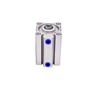 SDA-S cilindro sottile con filettatura interna e magnete cilindro compatto a doppio effetto SDA12(Stroke 10mm)
