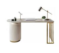 SDA287MZ Casa Scrivania for computer di lusso leggera, scrivania da ufficio, moderna e minimalista, for reception sedia consulenza Ufficio(120 * 60 * 75cm)