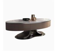 SDA287MZ Esposizioni Coffee Table with Drawers in the Living Room, Stainless Steel Frame, Stylish Cocktail Quotidiano