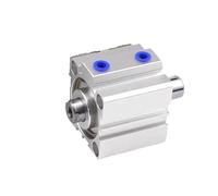 SDAD Pneumatic Double Rod Cylinder - Bore Size 12/16/20/25mm, Stroke 5-100mm, Ideal for Automation and Robotics(Stroke 20mm)