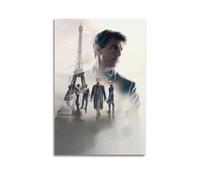 SDAEWUBB Mission Impossible 6, poster decorativo da parete su tela, poster decorativo da parete e stampa artistica moderna per camera da letto e camera da letto (40 x 60 cm)