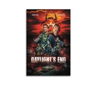 SDAEWUBB Poster decorativo da parete del film The End of the Day, stampa artistica su tela, poster decorativo moderno per camera da letto, 20 x 30 cm