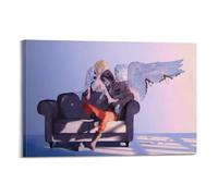 SDAEWUBB Poster decorativo da parete su tela, motivo: Angel of Killing, serie TV a tema anime, poster decorativo moderno, per camera da letto, 30 x 45 cm
