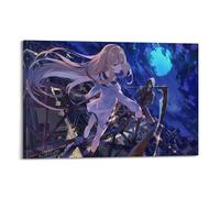SDAEWUBB Poster decorativo da parete su tela, motivo: Angel of Killing, serie TV a tema anime, poster decorativo per camera da letto, moderno, 50 x 75 cm