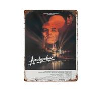 SDAEWUBB Poster del film Apocalypse Now, decorazione da parete, poster in metallo, decorazione moderna per bar, 40 x 30 cm