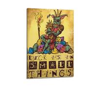 SDAEWUBB Stampa artistica da parete su tela, motivo: Dice Goblin King Gioco di ruolo, poster decorativo per camera da letto, moderno, per camera da letto, 50 x 75 cm