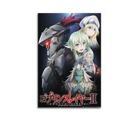SDAEWUBB Stampa artistica da parete su tela, motivo: Goblin Slayer, serie TV a tema anime Goblin Slayer, poster decorativo moderno, per camera da letto, 30 x 45 cm