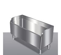 SdaryWare Lavello di Servizio Indipendente, Vasca di Servizio per mocio in Acciaio Inossidabile, Secchio per mocio per Lavanderia Aziendale, lavello per Cucina, ristorant,Silver-60 * 41 * 55Cm